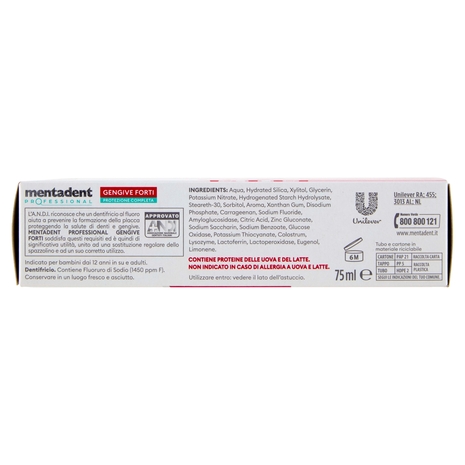 Mentadent Professional Gengive Forti Protezione Completa 75 ml